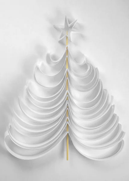 Karácsonyfa papír — Stock Fotó