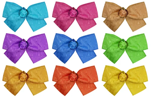 Silk bow - colorful — Stock Photo, Image