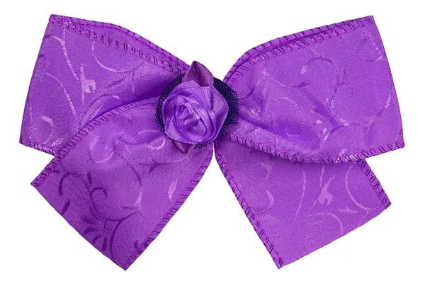 Arco de seda - violeta — Fotografia de Stock