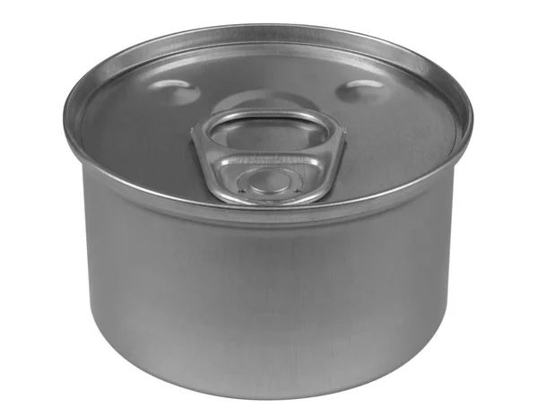 Tin can preserve - grayscale — Stock Photo, Image