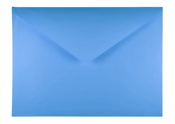 Boş zarf - açık mavi — Stok fotoğraf