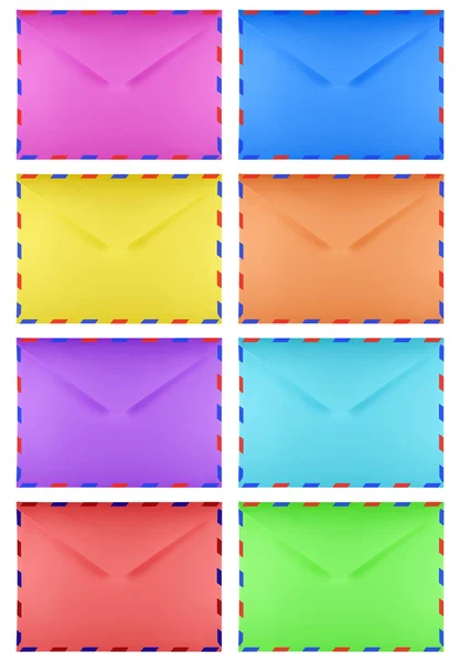 Blank envelope - colorful — Stock Photo, Image