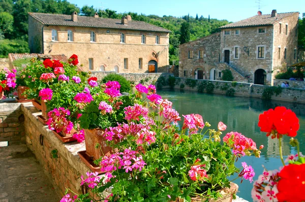 Italie, Toscane, Bagno Vignoni — Photo