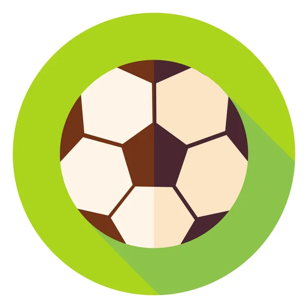 Икона футбольного круга — стоковый вектор