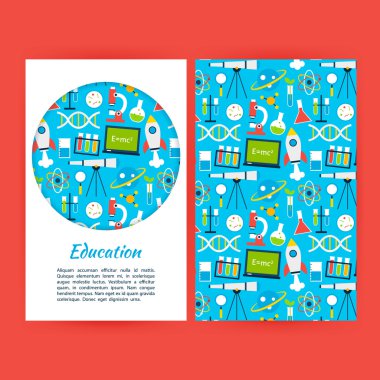 Eğitim afiş şablon