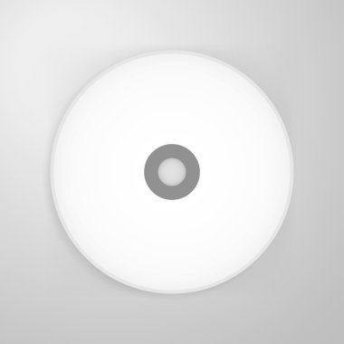 Kompakt Disk boş Mockup
