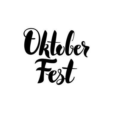 Oktoberfest yazı kartpostal