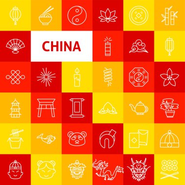 Çin Çizgisi Simgeleri