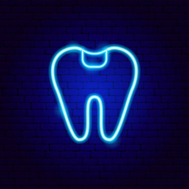 Diş Doldurma Neon İşareti