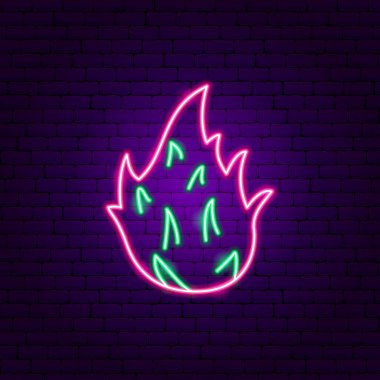 Ejder Meyvesi Neon İşareti