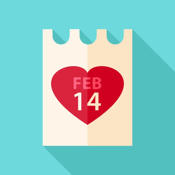 Dag van de Valentijnskaart van het papier — Stockvector
