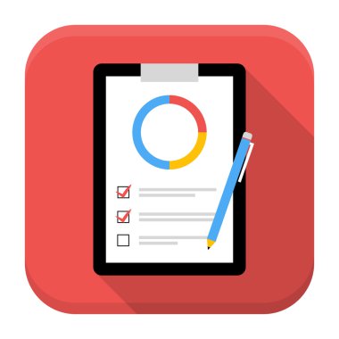 İş Yönetim Kurulu app simgesi uzun gölge ile