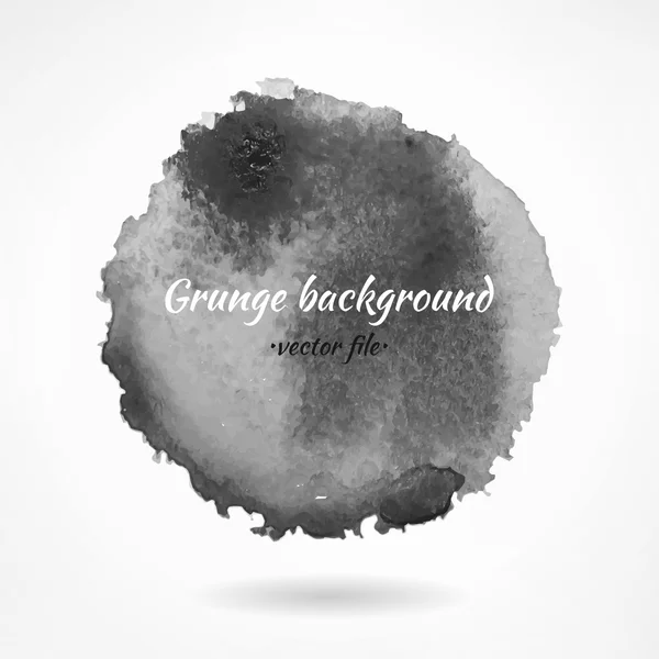 Аннотация Dark Grunge Watercolor Vector Background — стоковый вектор