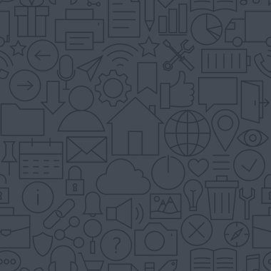 İnce çizgi Web sitesi mobil kullanıcı arabirimi karanlık Seamless Modeli