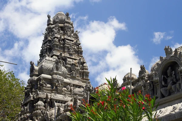 Hindoe-Tamil templ, Port Louis, Mauritius — Stockfoto