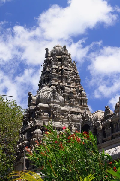 Hindoe-Tamil templ in Port Louis, Mauritius — Stockfoto