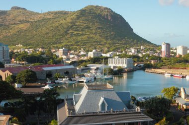 Dağ ayak Port Louis, Mauritius, Körfez