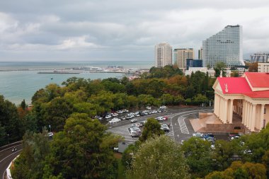 Şehir arası Karadeniz Sahil üzerinde. Sochi, Rusya Federasyonu