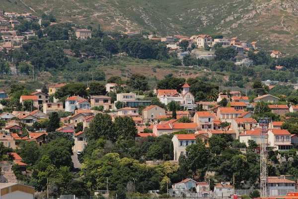 Město v Provence. Marseille, Francie — Stock fotografie