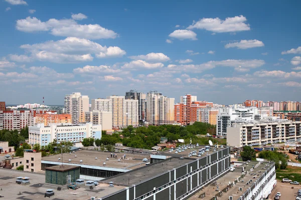 Νέα κατοικημένη περιοχή της πόλης. Καζάν, Ρωσία — Φωτογραφία Αρχείου