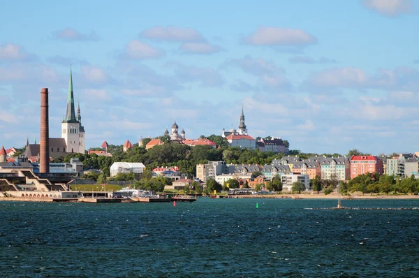 Stadt an der Küste. tallinn, estland — Stockfoto