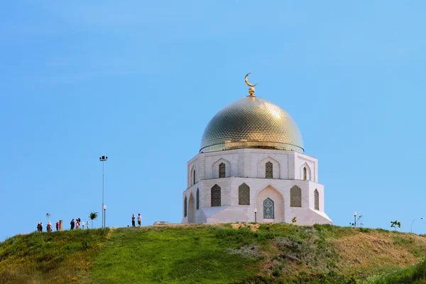 Signe mémorable en l'honneur de l'adoption de l'islam par les bulgares. Bulgar, Russie — Photo