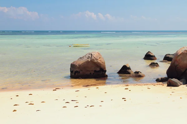 Costa del Océano Índico. Mahe, Seychelles —  Fotos de Stock