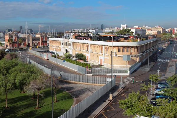 De straten van de stad. Valencia, Spanje — Stockfoto