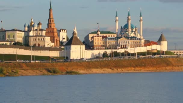 Казанский Кремль — стоковое видео