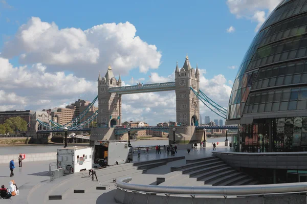 Thames Embankment, London, England — Stock Photo, Image