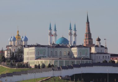 Başkanlık Sarayı ve kazan kremlin tapınaklar