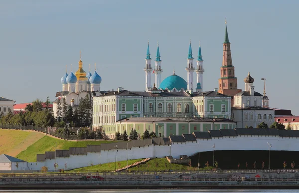 Complexo do palácio do Governador em Kazan Kremlin — Fotografia de Stock