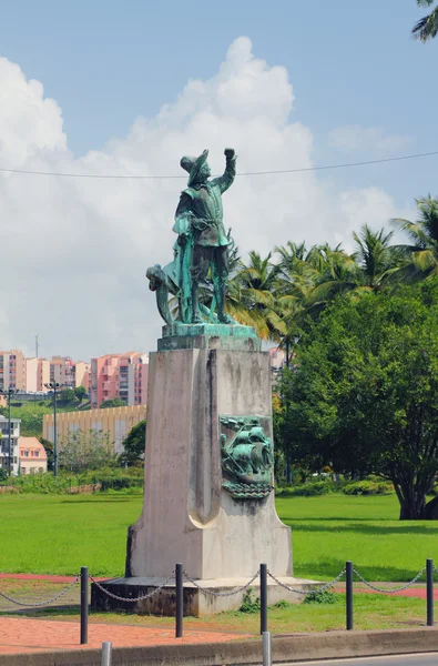 Monument to Columbus. Fort-de-France, Martinique — Stock Photo, Image