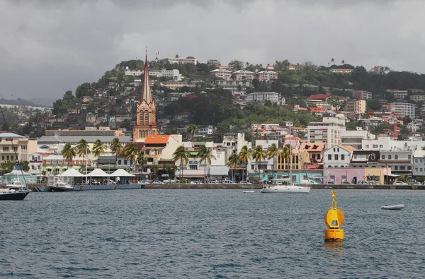 Embankment Fort-de-France, Martinique — Stockfoto