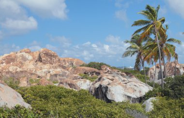 tropik adada. Virgin gorda, tortola