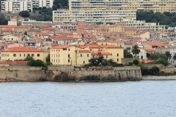 Fuerte de antigua fortaleza y ciudad. Ajaccio, Córcega, Francia — Foto de Stock