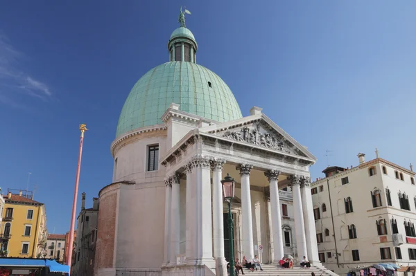 De Saint Simeon kerk. Venetië, Italië — Stockfoto