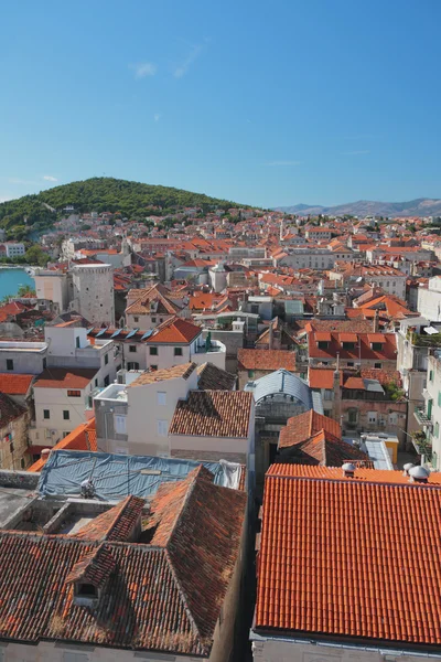 Tegeltak. Split, Kroatien — Stockfoto
