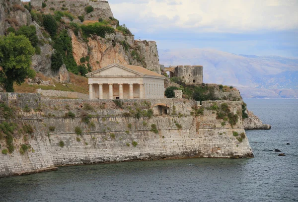 Stara Forteca. Corfu, Grecja — Zdjęcie stockowe