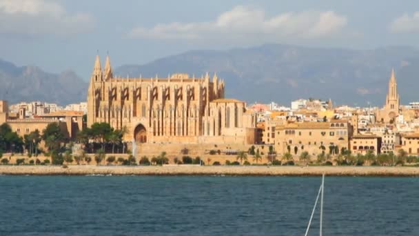 Palma-de-Maiorca, Espanha — Vídeo de Stock