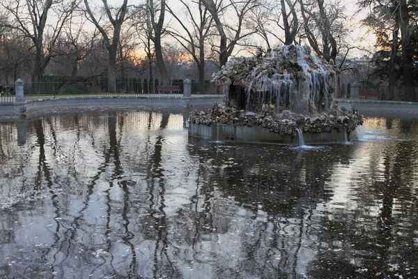 Çeşme Retiro Park. Madrid, İspanya