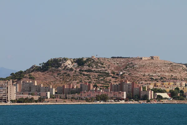 Cape of Sant-Elia. Cagliari, Sardinia — Stock Photo, Image