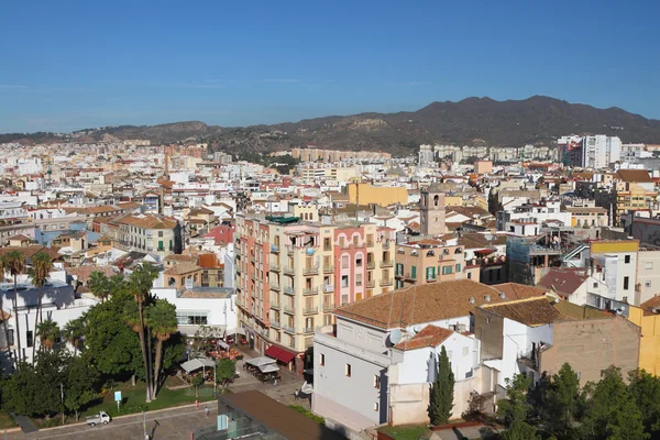 Miasto w Andaluzji. Malaga, Hiszpania — Zdjęcie stockowe