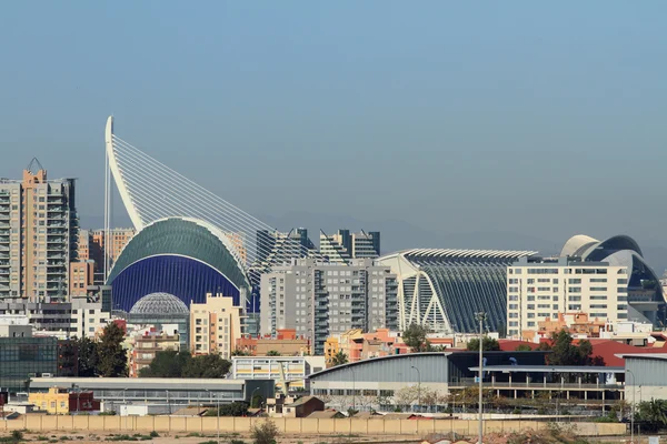 现代的城市。Valencia 西班牙 — 图库照片