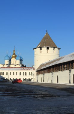 Kazan Kremlin. Consistory tower clipart