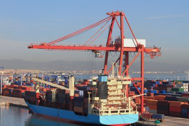 Konteyner Taşıyıcı Port. Valencia, İspanya