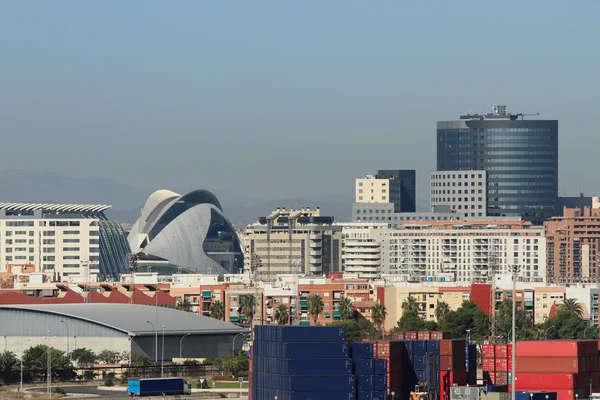 Moderne stad en zijn voorsteden. Valencia, Spanje — Stockfoto