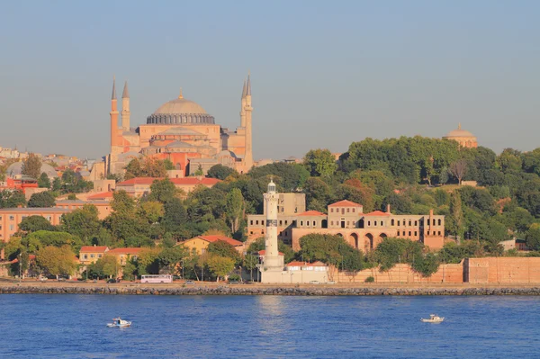 Zielonego pałacu, Katedra Świętych Sofii. Istanbul, Turcja — Zdjęcie stockowe