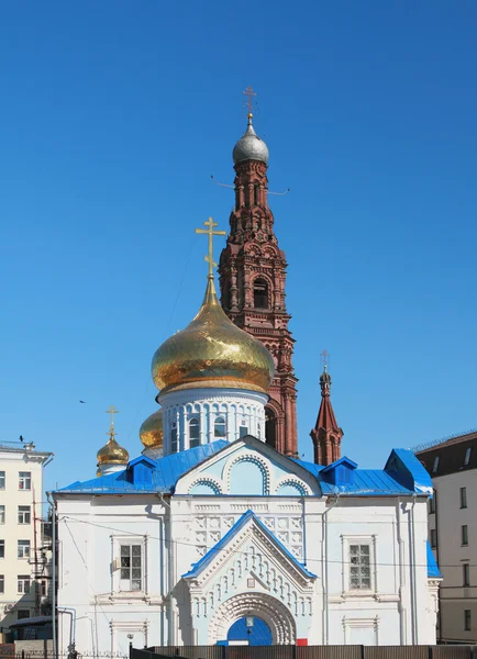 Epiphaniakathedrale. kasan, tatarstan, russland — Stockfoto