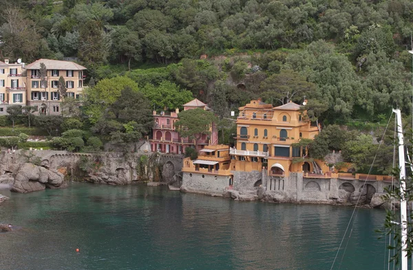 Mediterrán igénybe. Portofino, Olaszország — Stock Fotó